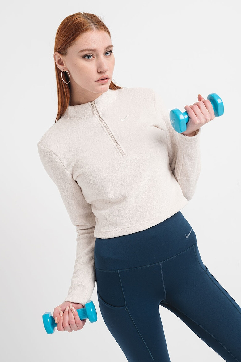 Nike Къс суитшърт с къс цип - Pepit.bg
