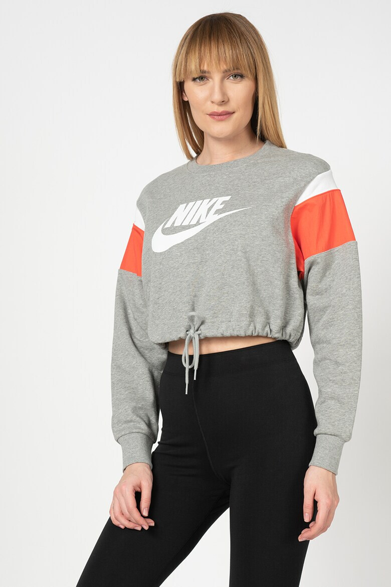 Nike Къс суитшърт с лого - Pepit.bg