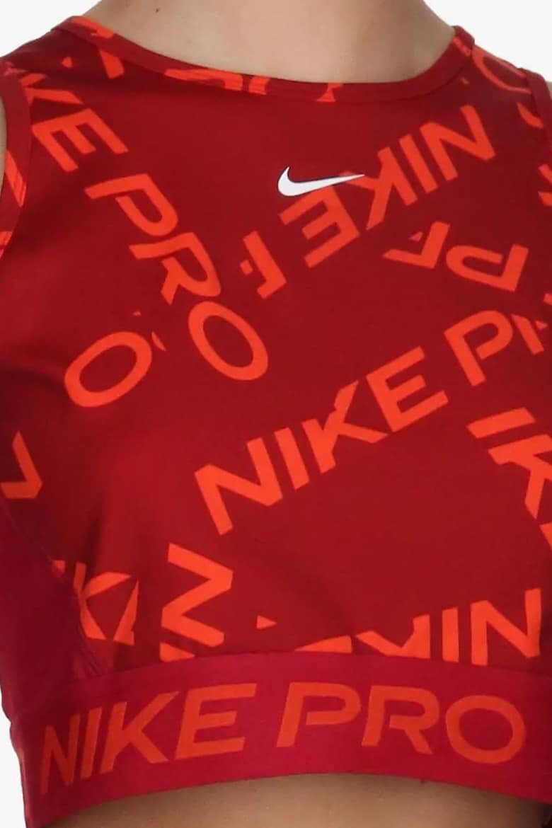 Nike Къс танк топ с лого - Pepit.bg