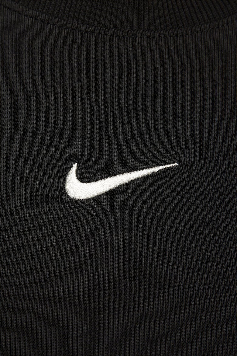 Nike Къс топ с лиосел с лого - Pepit.bg