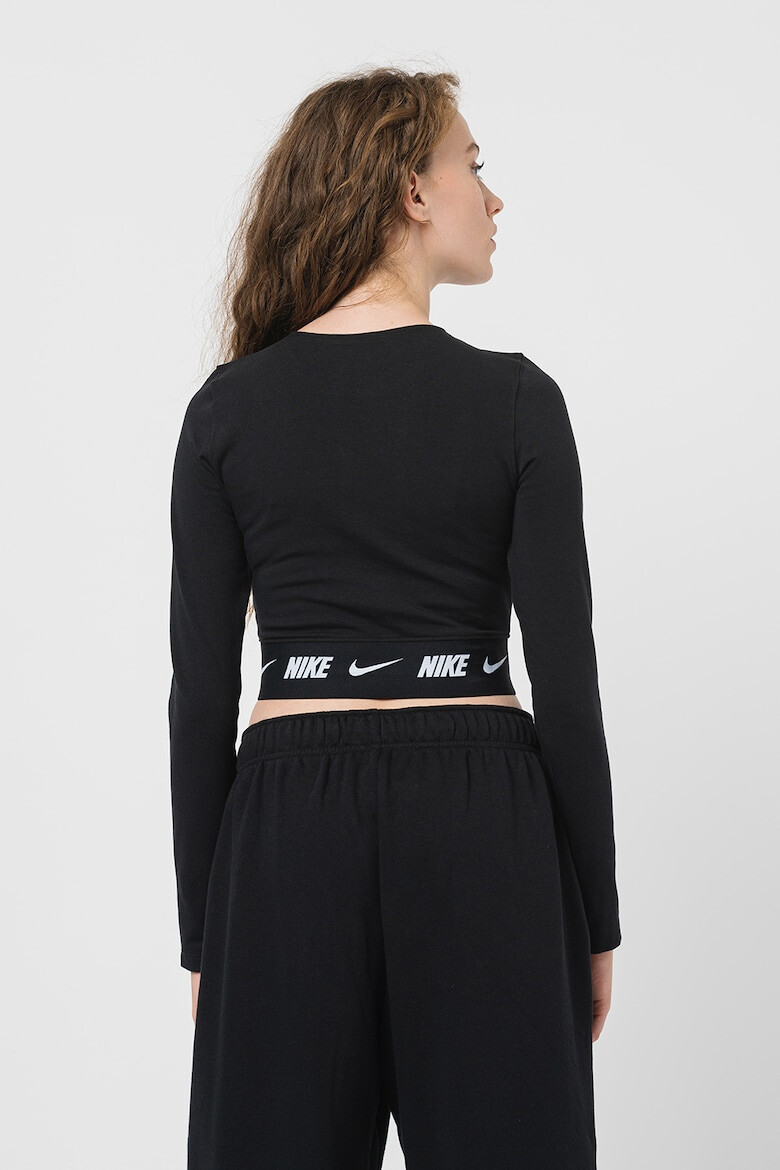 Nike Къс топ с лого - Pepit.bg