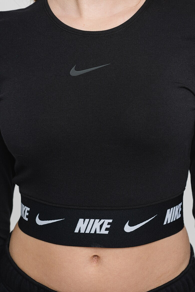 Nike Къс топ с лого - Pepit.bg