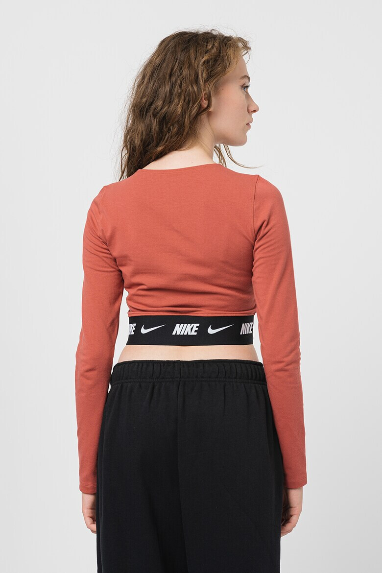 Nike Къс топ с лого - Pepit.bg