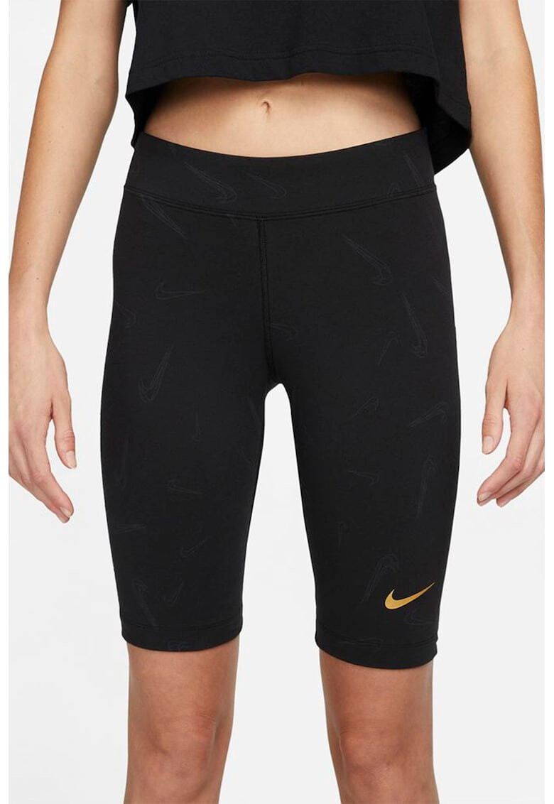 Nike Къс тренировъчен клин Dri-FIT на лога - Pepit.bg