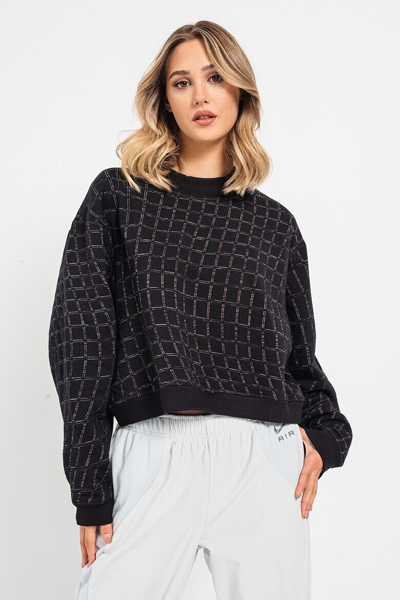 Nike Къса фитнес блуза Luxe Cozy - Pepit.bg
