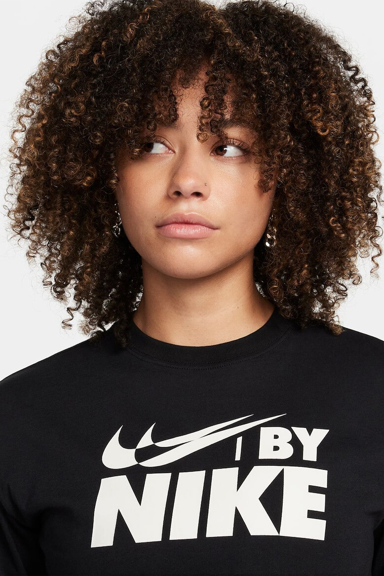 Nike Къса памучна тениска - Pepit.bg