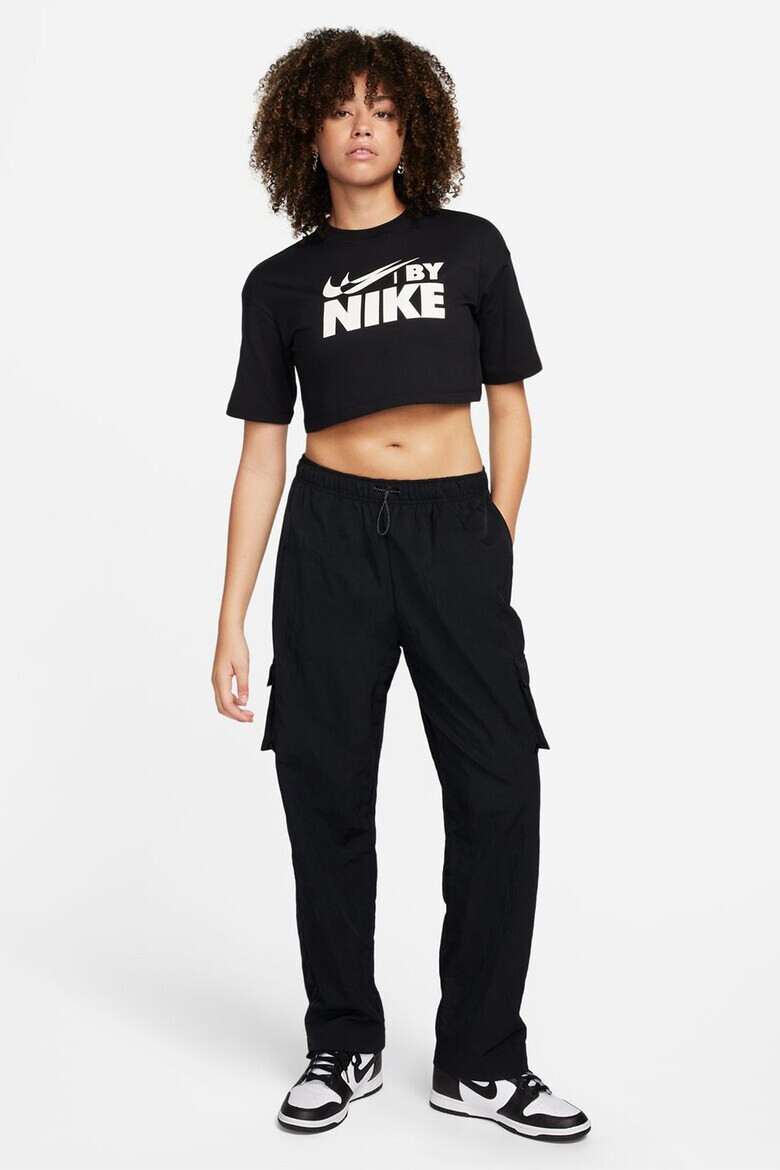 Nike Къса памучна тениска - Pepit.bg