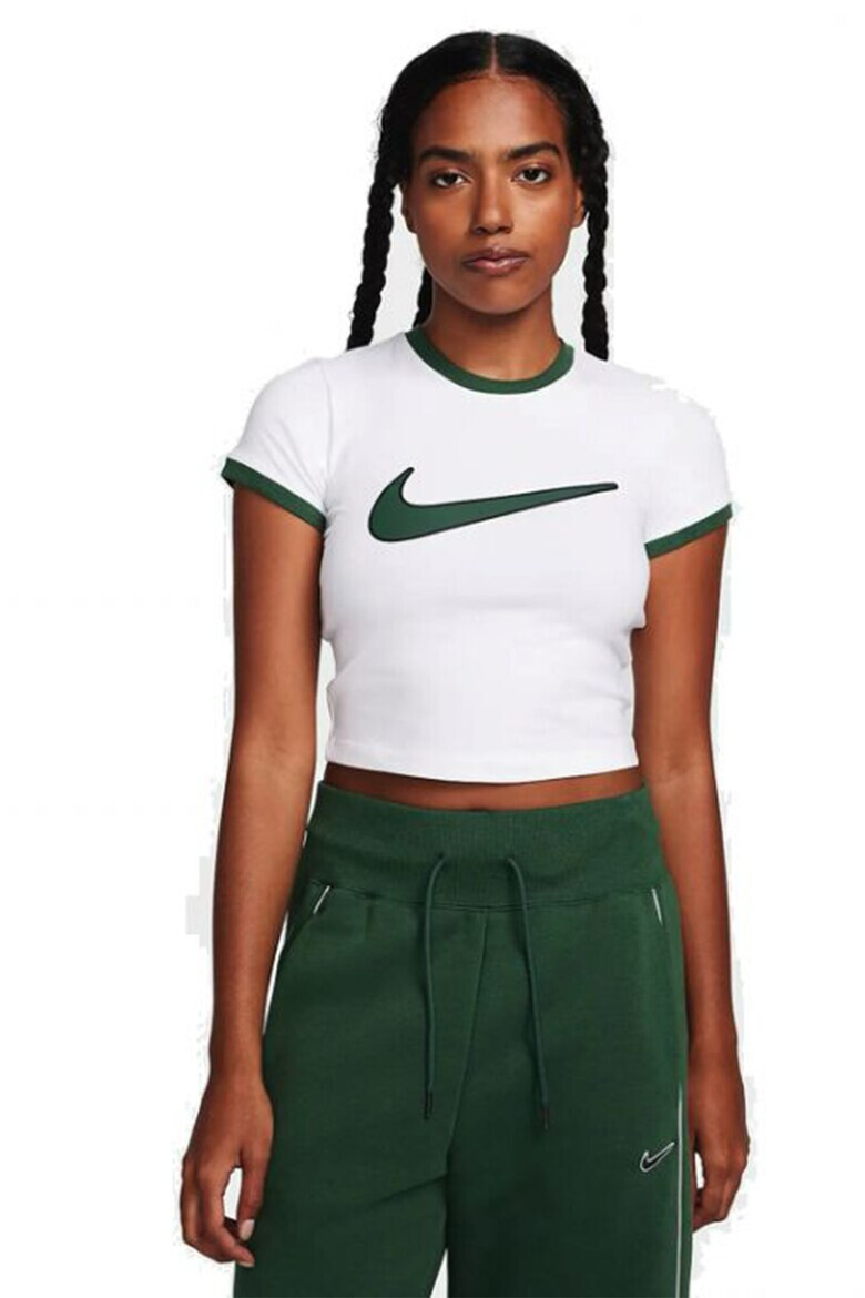 Nike Къса тениска с лого - Pepit.bg