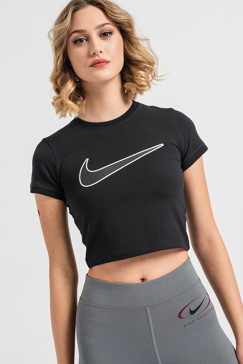 Nike Къса тениска с лого - Pepit.bg