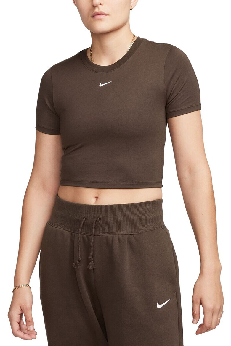 Nike Къса тениска с модал - Pepit.bg