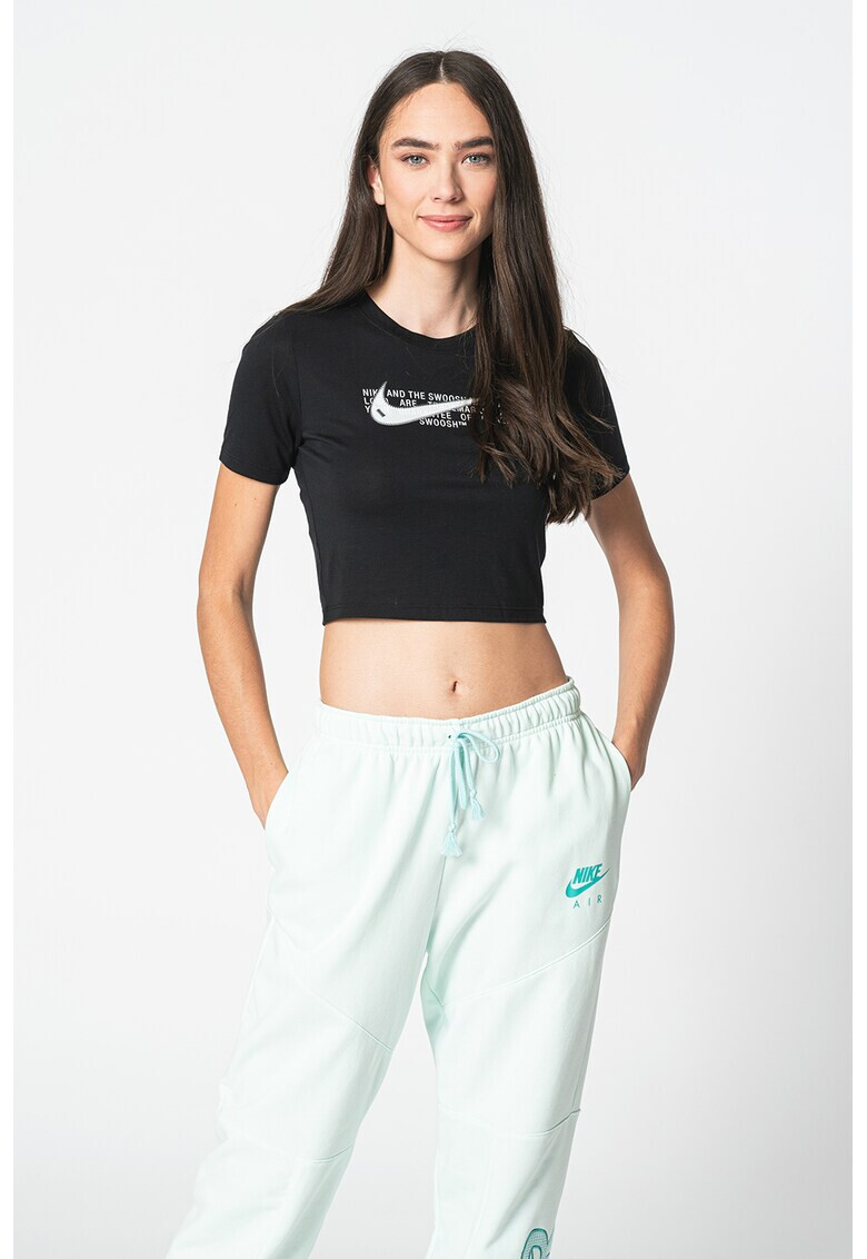 Nike Къса тениска с модал - Pepit.bg