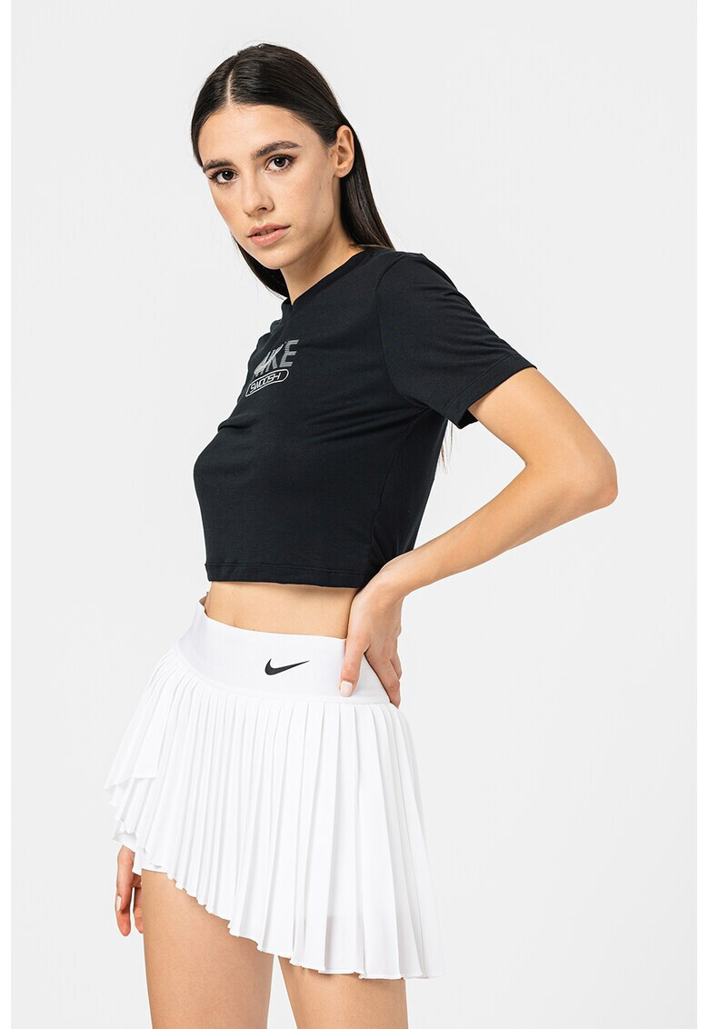 Nike Къса вталена тениска с модал - Pepit.bg