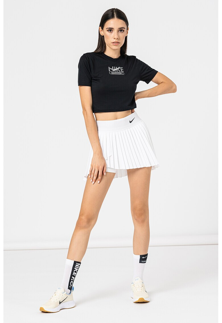 Nike Къса вталена тениска с модал - Pepit.bg
