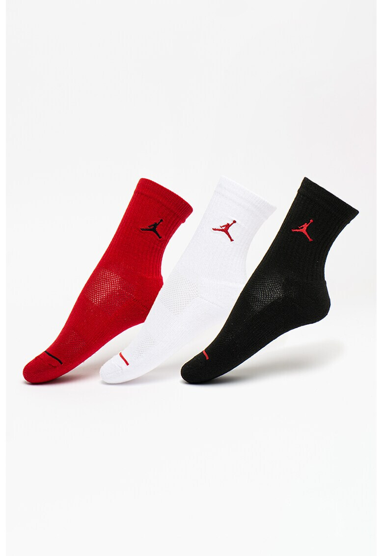 Nike Къси чорапи Jordan Jumpman с лого- 3 чифта - Pepit.bg