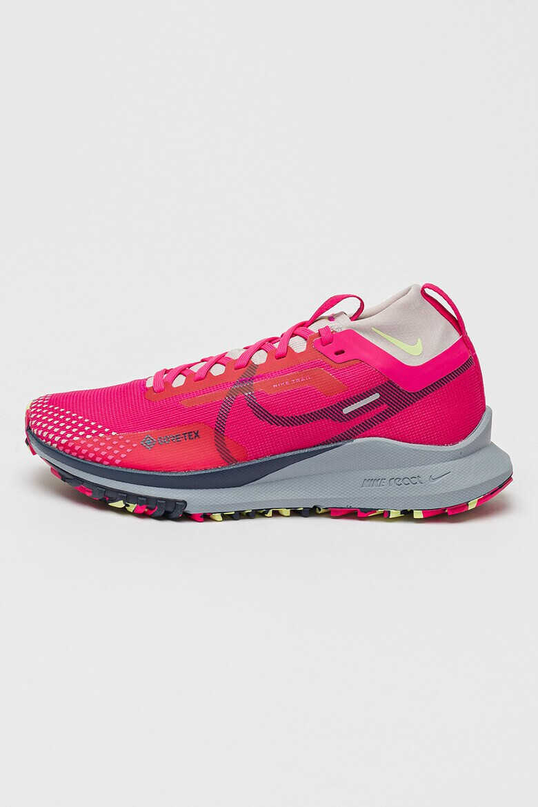 Nike Обувки React Pegasus с GORE-TEX за трейл - Сив/Фуксия - Pepit.bg