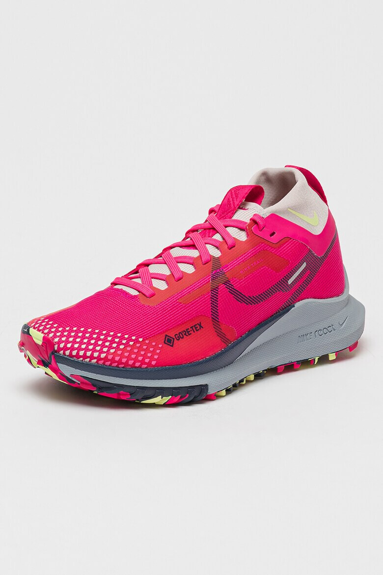 Nike Обувки React Pegasus с GORE-TEX за трейл - Сив/Фуксия - Pepit.bg