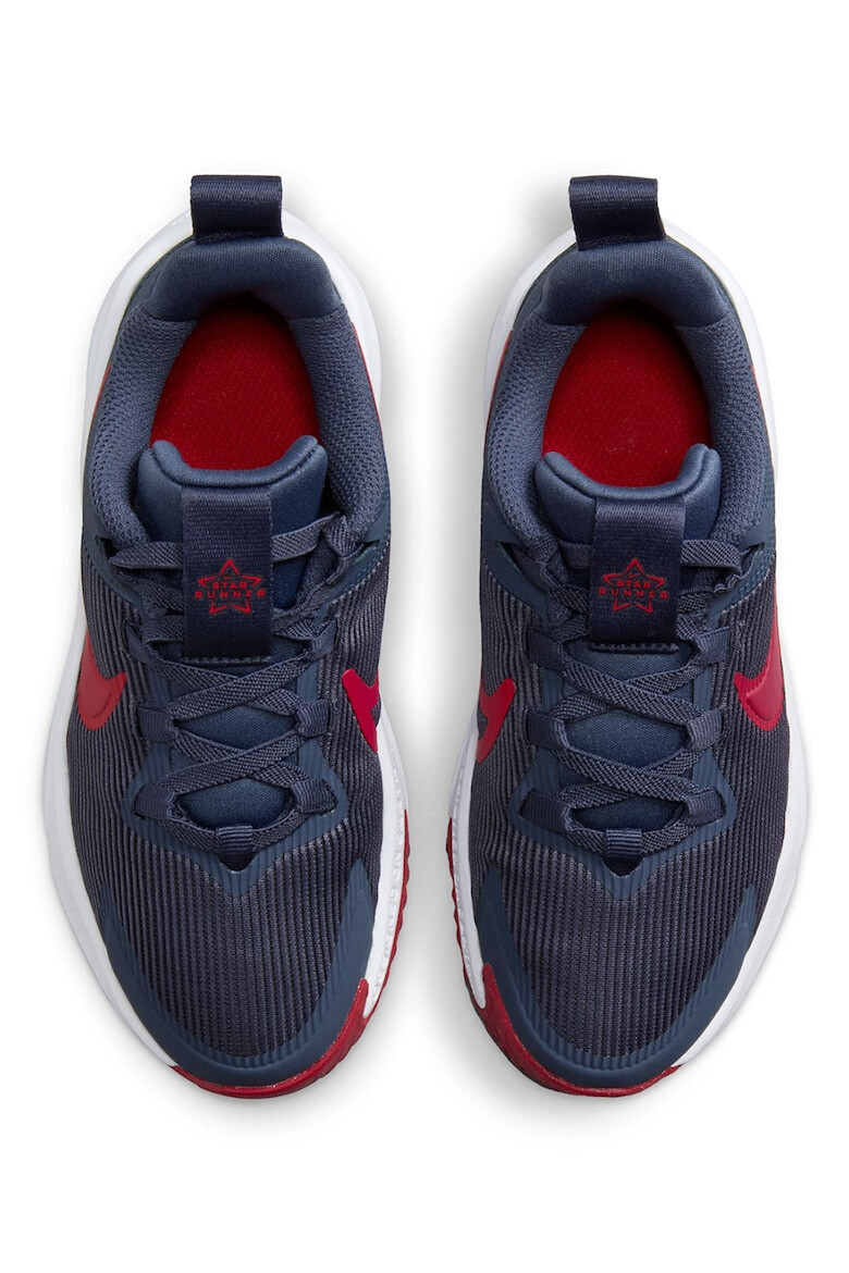 Nike Обувки Star Runner 4 за бягане - Бордо/Бял/Тъмносин - Pepit.bg