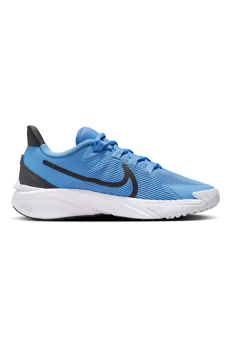Nike Обувки Star Runner 4 за бягане - Пастелносин/Черен - Pepit.bg
