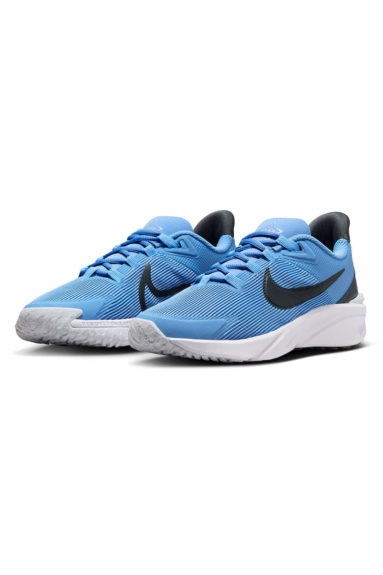 Nike Обувки Star Runner 4 за бягане - Пастелносин/Черен - Pepit.bg