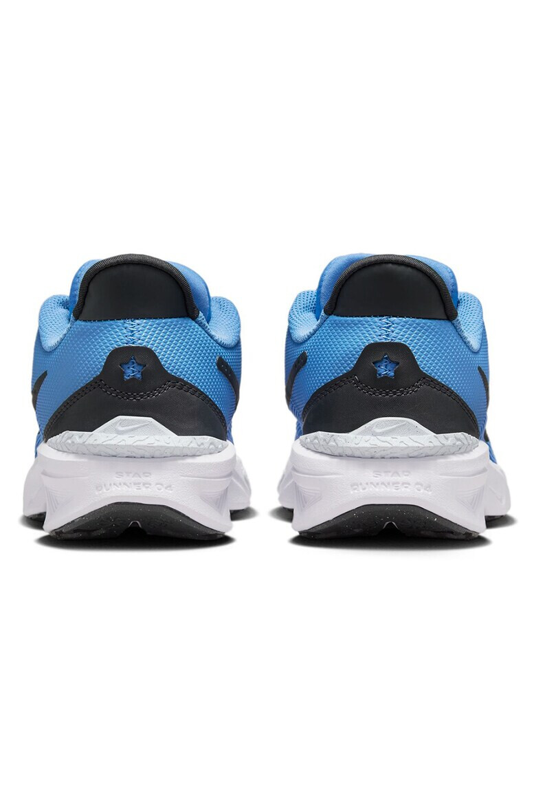Nike Обувки Star Runner 4 за бягане - Пастелносин/Черен - Pepit.bg