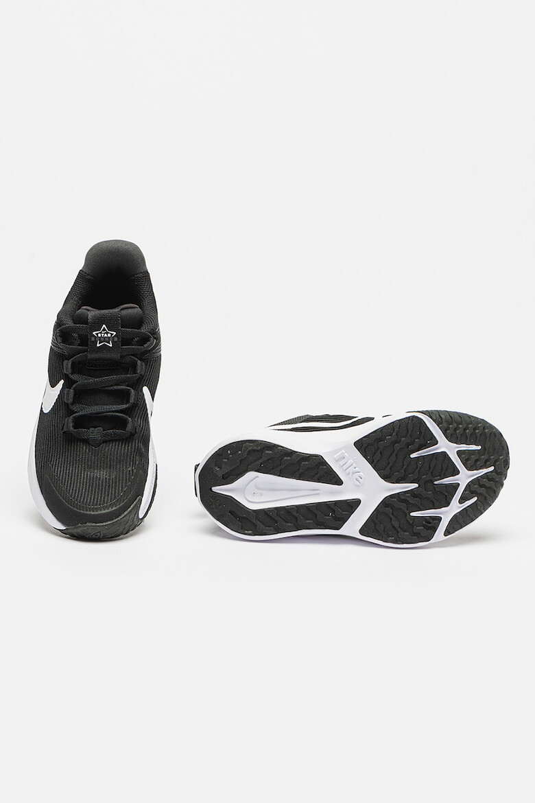 Nike Обувки Star Runner 4 за бягане - Бял/Черен - Pepit.bg