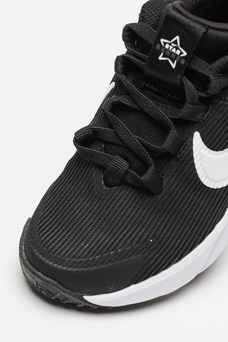 Nike Обувки Star Runner 4 за бягане - Бял/Черен - Pepit.bg