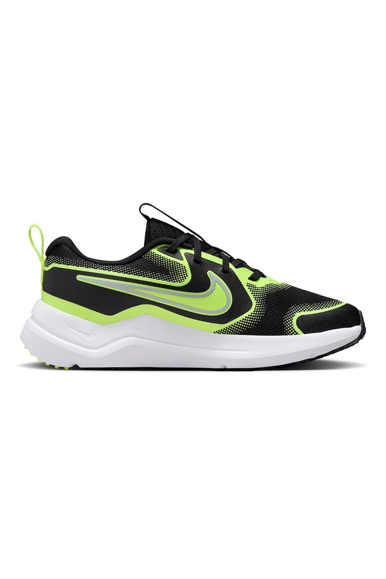 Nike Обувки за бягане Cosmic - Черен/Неоново зелено - Pepit.bg