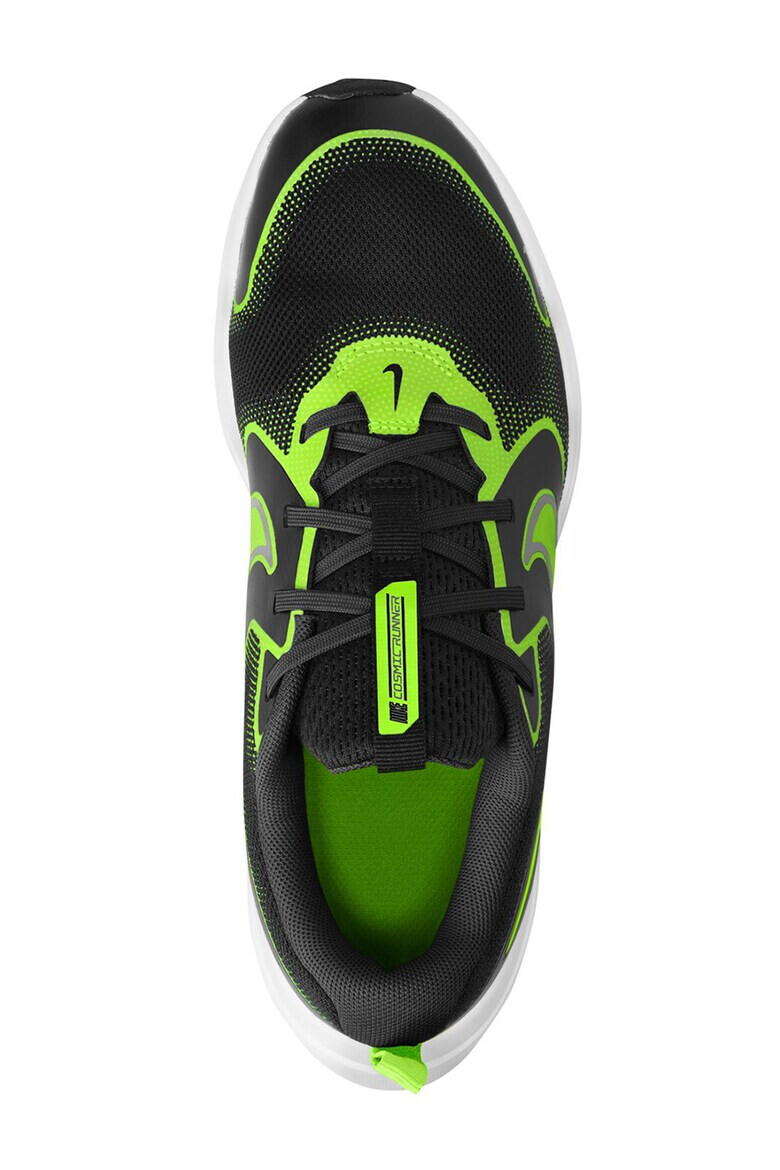 Nike Обувки за бягане Cosmic - Черен/Неоново зелено - Pepit.bg