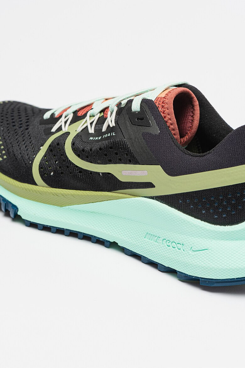 Nike Обувки за бягане React Pegasus Trail 4 с перфорации - Pepit.bg