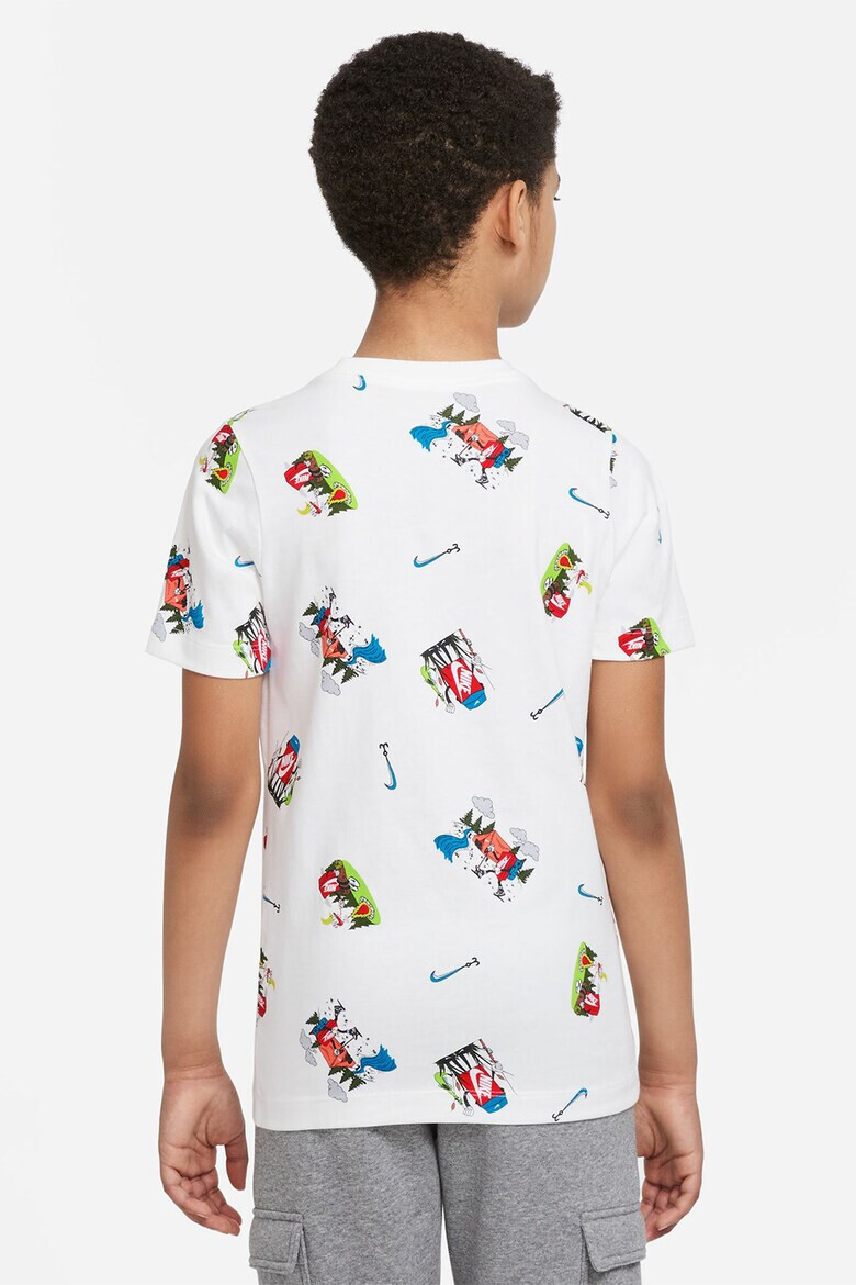 Nike Памучна тениска Boxy с принт - Pepit.bg