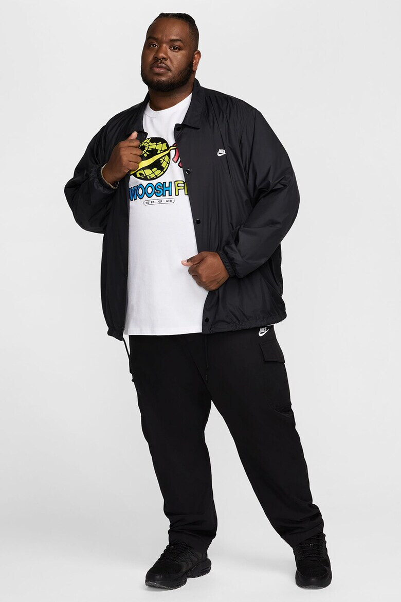 Nike Памучна тениска с графика - Pepit.bg