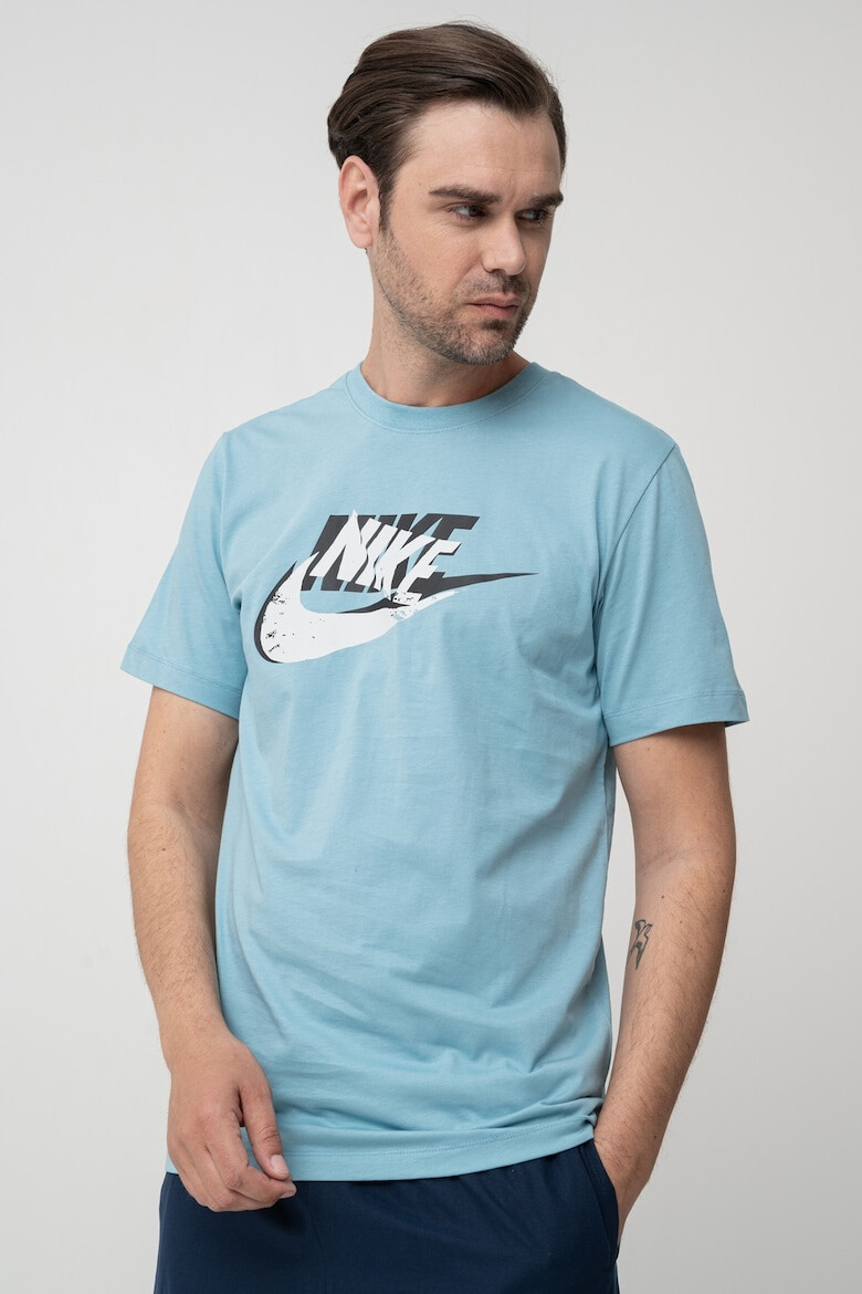 Nike Памучна тениска с лого - Pepit.bg
