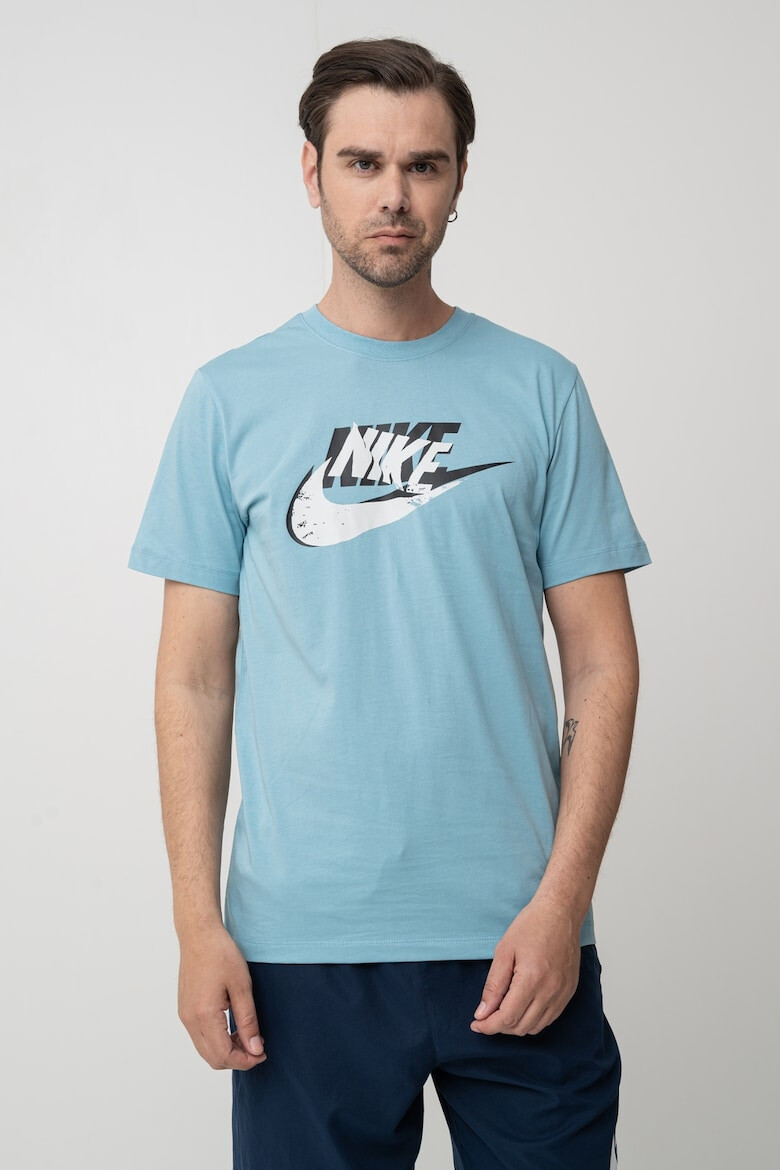 Nike Памучна тениска с лого - Pepit.bg