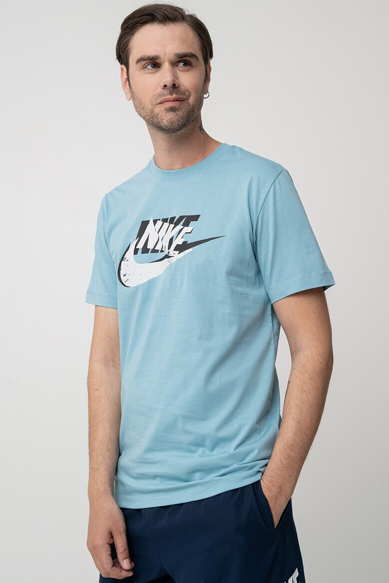 Nike Памучна тениска с лого - Pepit.bg
