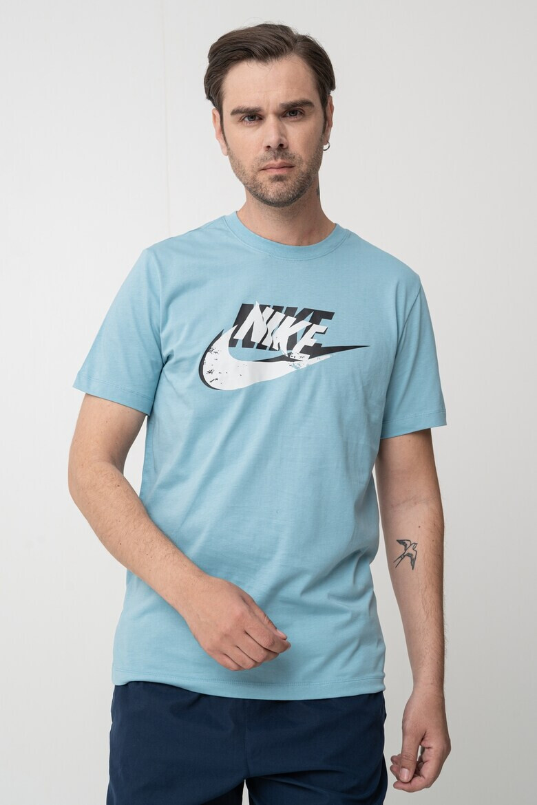 Nike Памучна тениска с лого - Pepit.bg