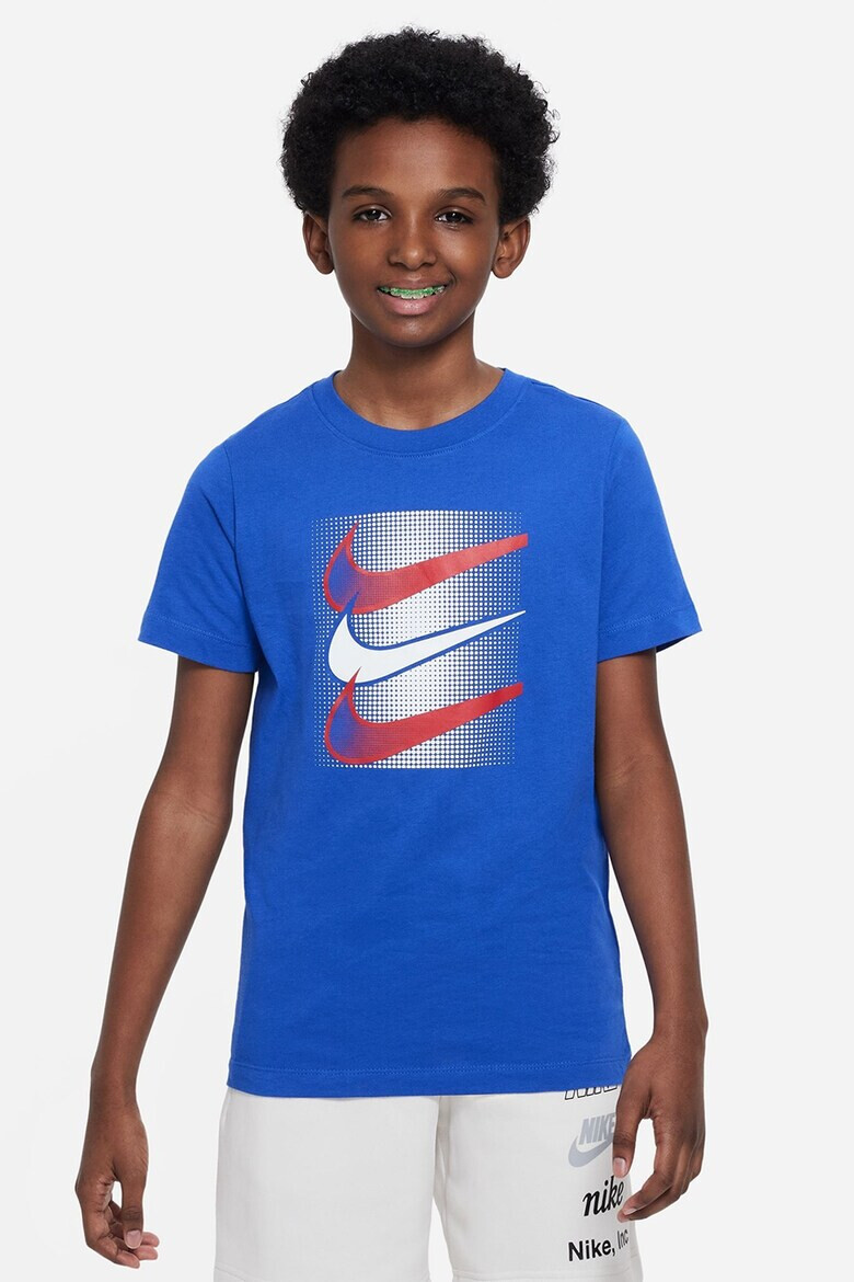 Nike Памучна тениска с лого - Pepit.bg