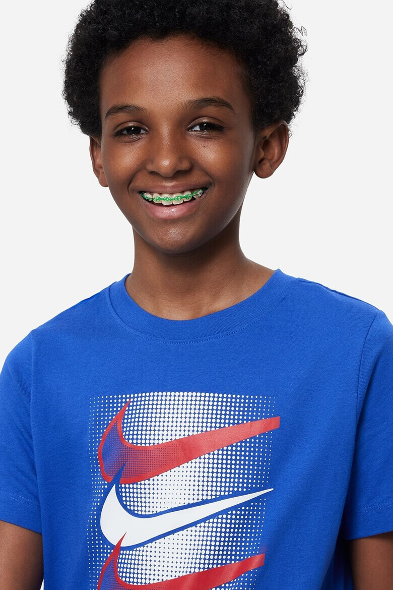 Nike Памучна тениска с лого - Pepit.bg