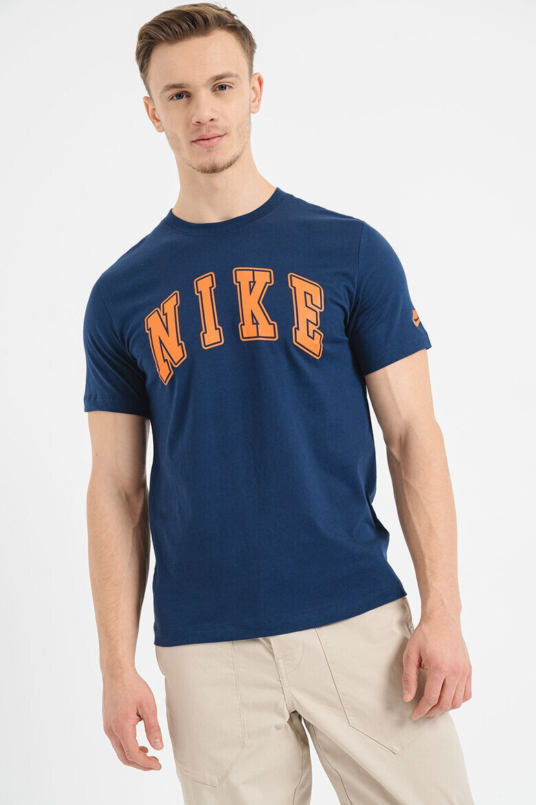 Nike Памучна тениска с лого - Pepit.bg