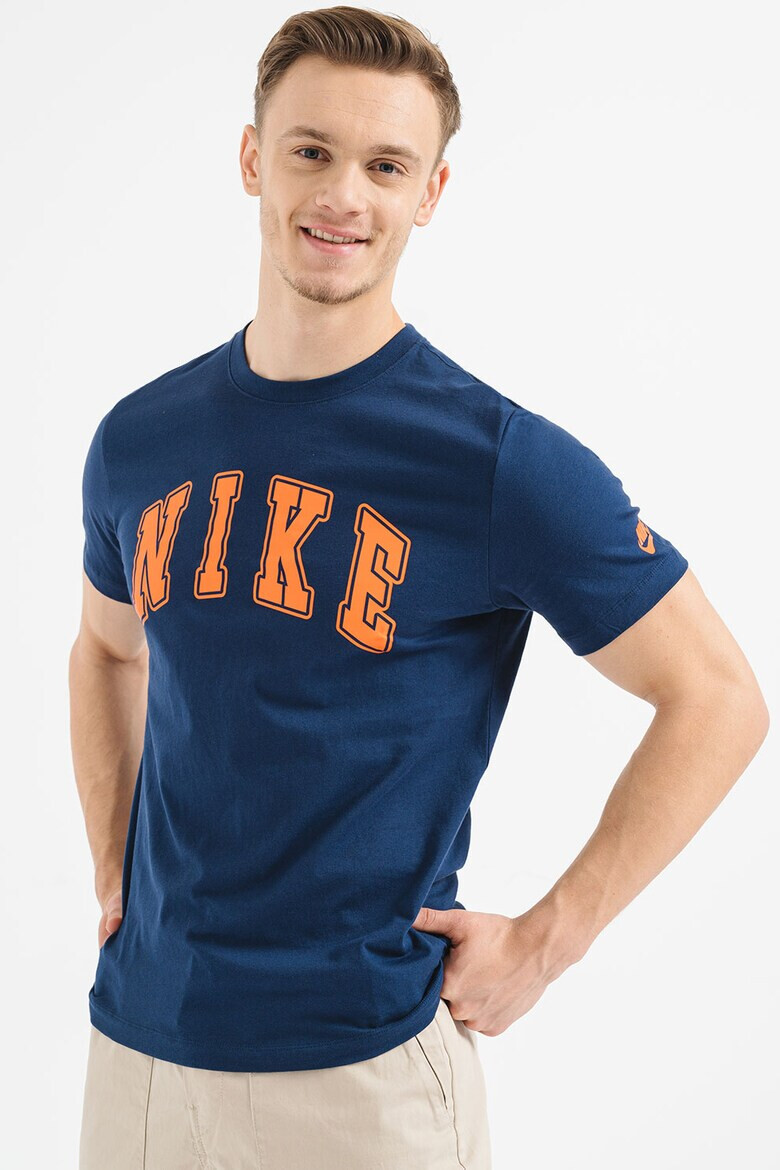Nike Памучна тениска с лого - Pepit.bg
