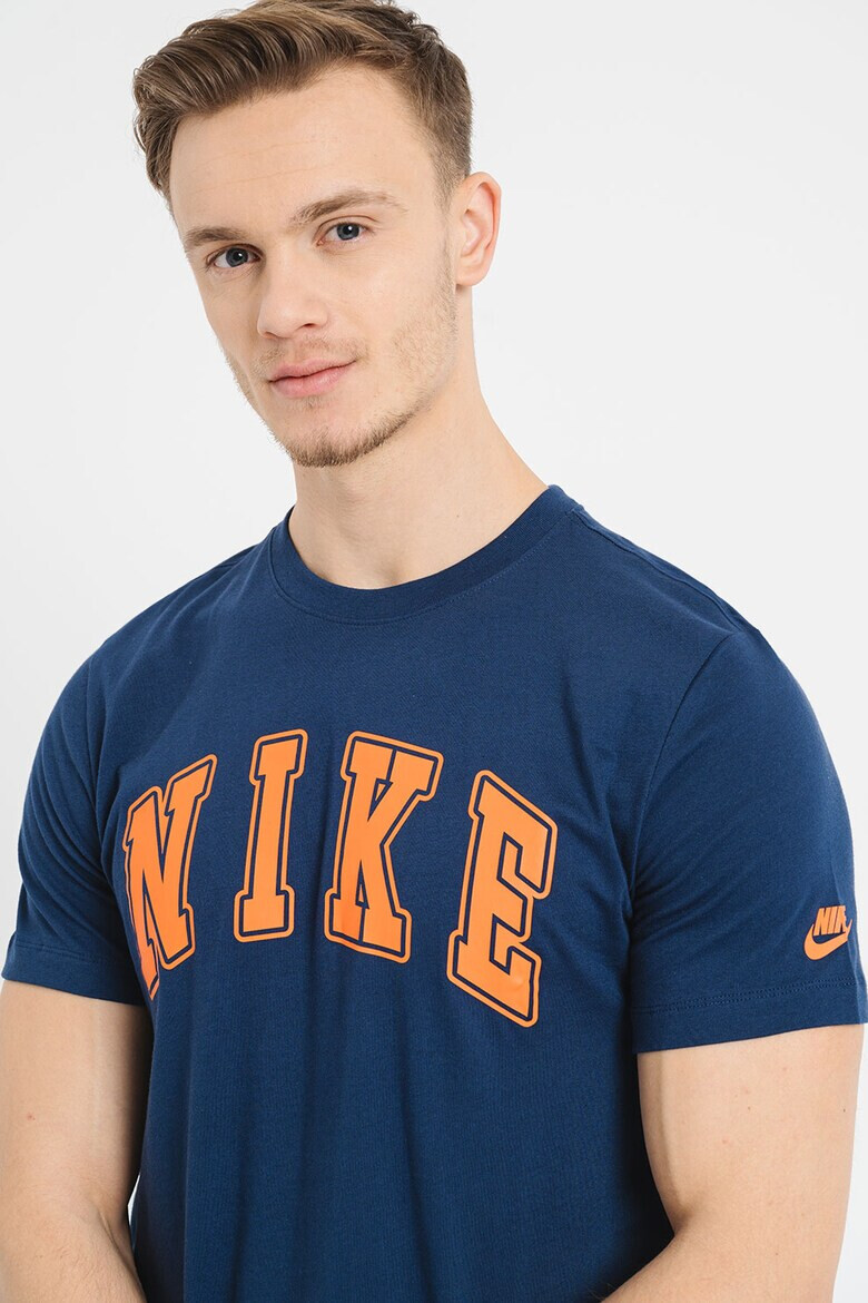 Nike Памучна тениска с лого - Pepit.bg