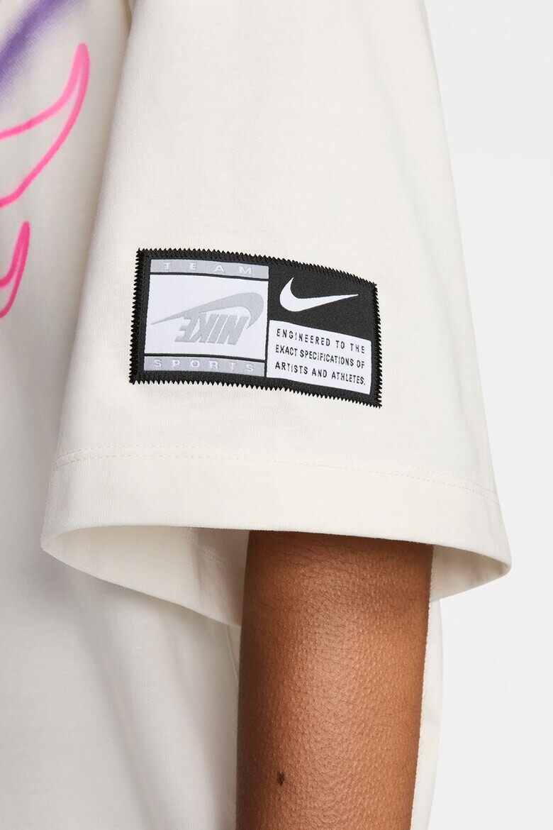 Nike Памучна тениска с лого - Pepit.bg