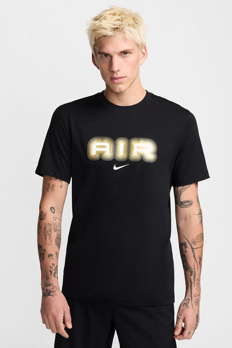 Nike Памучна тениска с лого - Pepit.bg