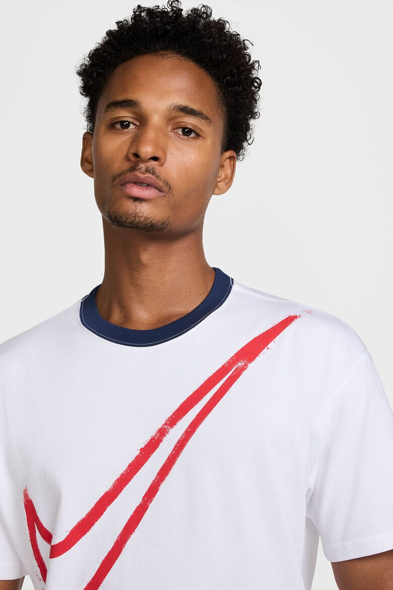 Nike Памучна тениска с лого - Pepit.bg