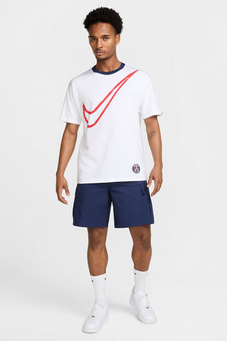 Nike Памучна тениска с лого - Pepit.bg