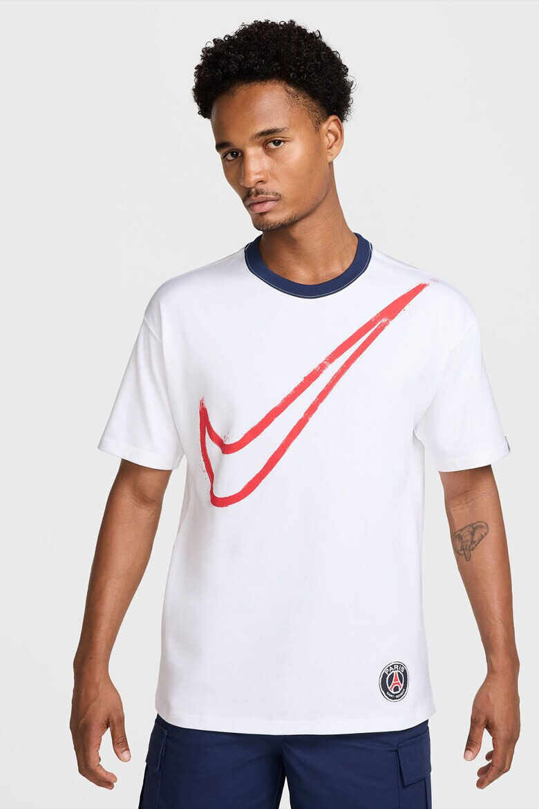 Nike Памучна тениска с лого - Pepit.bg