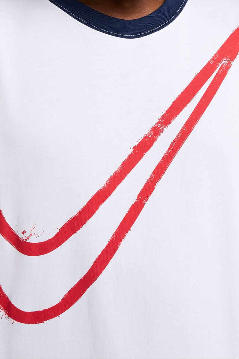 Nike Памучна тениска с лого - Pepit.bg