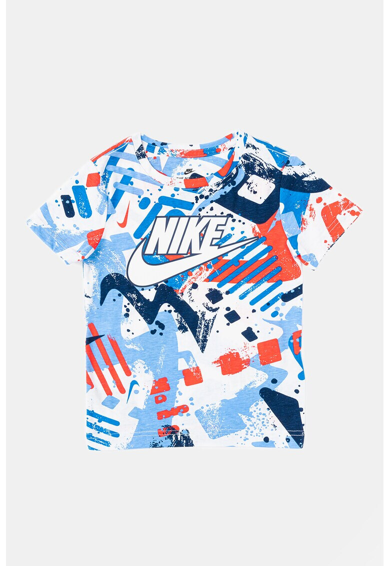 Nike Памучна тениска с принт - Pepit.bg