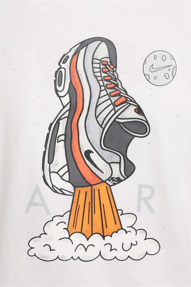 Nike Памучна тениска с принт - Pepit.bg