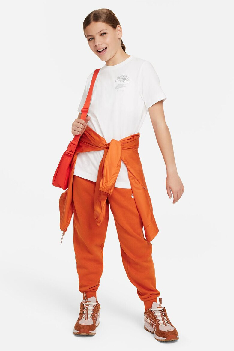 Nike Памучна тениска с принт - Pepit.bg