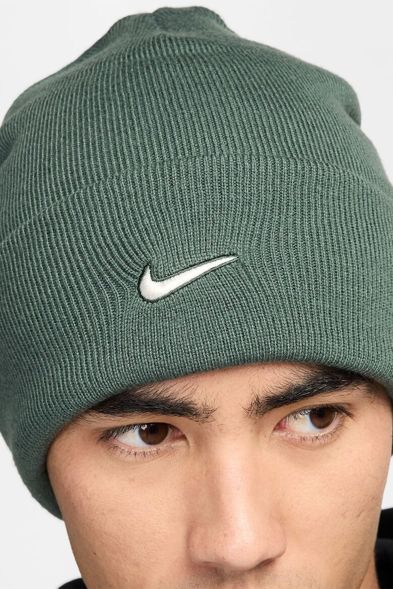 Nike Рипсена шапка с лого - Pepit.bg